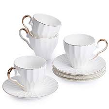 China Clay Non Polished Plain Tea Cup Set, Style : Anitque