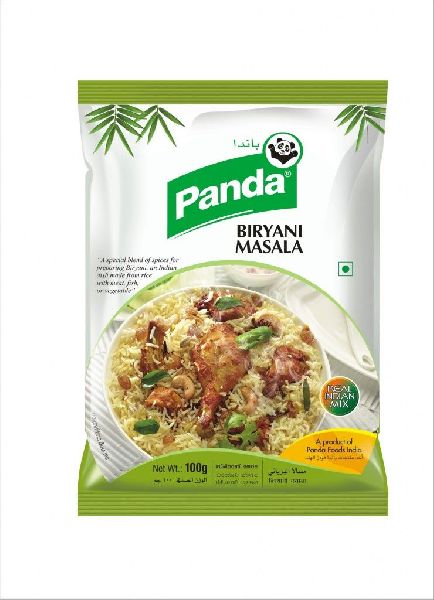 Panda Biryani Masala, Certification : FSSAI