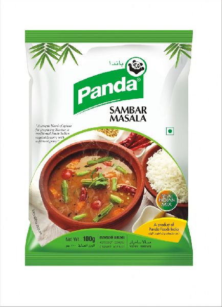 Panda Sambar Masala, Packaging Type : Plastic Packets