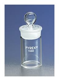 0.06 Lb Borosilicate Glass Weighing Bottle, Packaging Type : Corrugated Boxes, Paper Boxes, Plastic Boxes