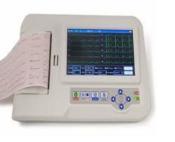 Automatic Electric ECG Machine, For Medical Use, Voltage : 110V, 220V