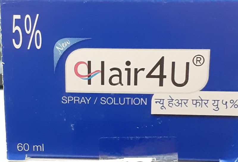 Buy Glenmark Pharma New Hair 4U Solution 10wv 60ml at best price   Homoeobazaar