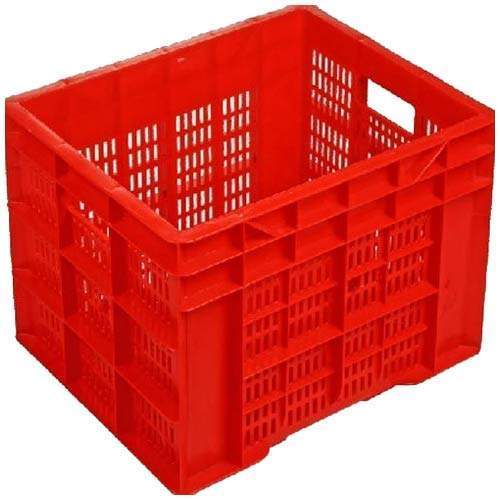 HDPE Plastic Crate, for Fruits, Packing Vegetables, Storage, Feature : Eco Friendly, Good Quality
