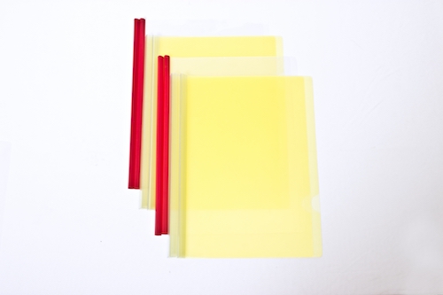 AaRPee Plastic Strip Files, for Keeping Documents, Size : A4