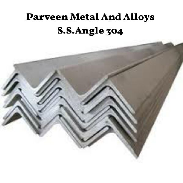 304 Stainless Steel Angles, Thickness 1020mm, 3040mm at best price