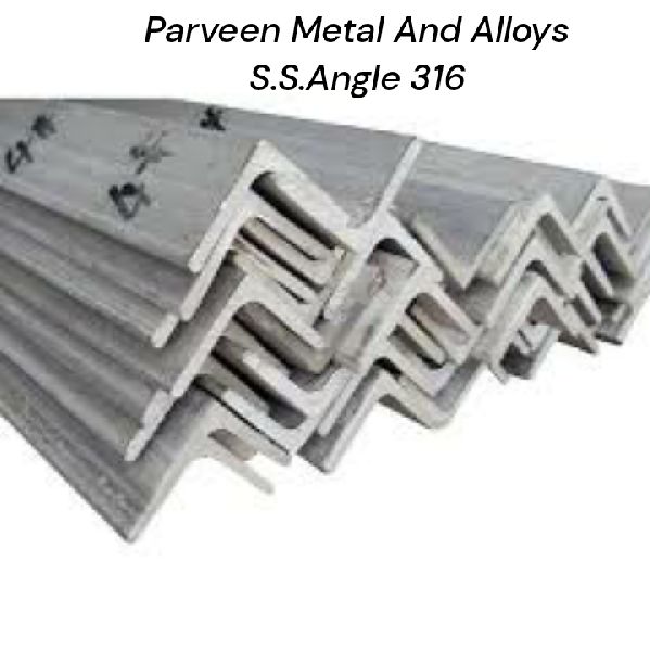 316 Stainless Steel Angles, Thickness 1020mm, 3040mm at best price