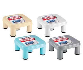 Polished Plain Plastic Strong Bathroom Stools, Style : Non Folding