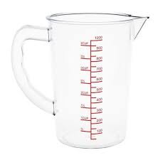 Round Glass Measuring Jug, for Lab, Measurement, Style : Common