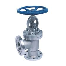Aluminium Angle Globe Valves, for Gas Fitting, Oil Fitting, Water Fitting, Power : Hydraulic, Manual