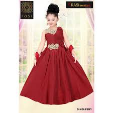 Plain Cotton kids gown, Feature : Anti-Wrinkle, Comfortable, Easily Washable, Impeccable Finish, Skin Friendly