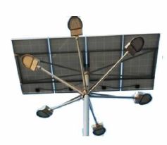 Solar High Mast LED Light, for Grounds, Parks, Feature : Durable, Stable Performance