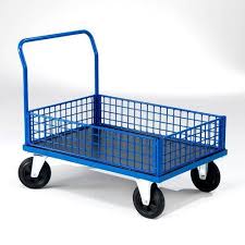Aluminium Non Polished Material Handling Trolley, for Airport, Factory, Warehouse, Feature : Adjustable