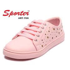 Leather Canvas Girls Casual Shoes, Feature : Attractive Design, Comfortable, Durable, Light Weight