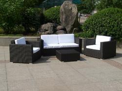 Non Polshed Plain Aluminium Outdoor Wicker Furniture, Feature : Attractive Designs, Easy To Place, High Strength