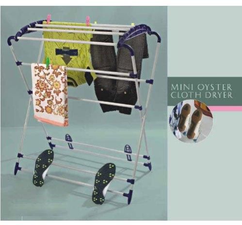 Aluminium Cloth Drying Stand, Color : Blue, Brown, Green, Orange, Silver, White