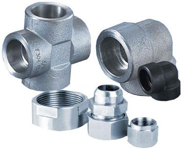 Polished HASTELLOY C22 THREADED ELBOW, for Construction, Industrial, Certification : ISI Certified