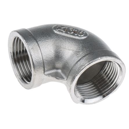 STAINLESS STEEL 310 THREADED ELBOW