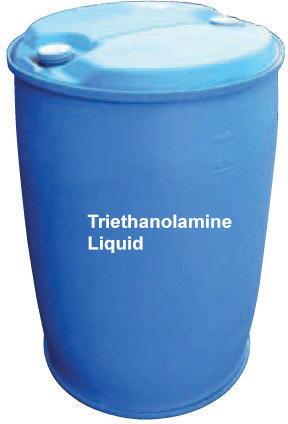 TEA Triethanolamine Liquid, For Industrial, Color : Transparent