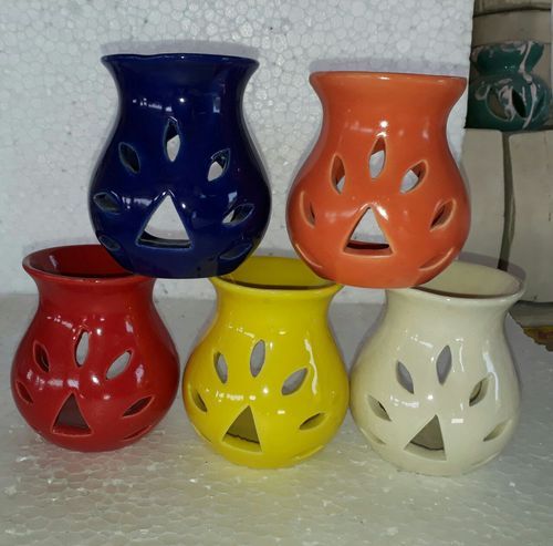 Colorful Ceramic Diffuser, for Interior Decor, Exterior Decor, Size : 5inch, 6inch, 7inch, 8inch