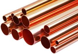 Copper Pipe, for Construction, Manufacturing Unit, Marine Applications, Water Treatment Plant, Length : 1-1000mm