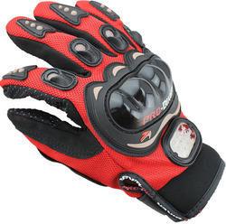 Leather Motorbike Gloves, Length : 10-15 Inches