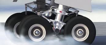 Polished Alloy Steel Aircraft Landing Gear, Color : Black, Grey, Silver
