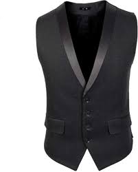 Waist coats, for Party Wear, Wedding Wear, Formal Wear, Size : L, M, XL, XXL, XXXL