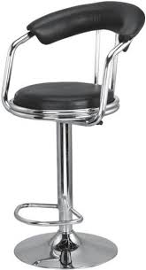 Aluminium Non Polished High Rise Bar Chair, Style : Contemprorary, Modern