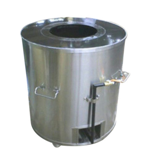 Stainless Steel SS Drum Tandoor, for Chapati Making Use, Feature : Easy To Use, Fast Making, Fine Design