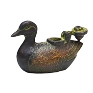 Duck Souvenir In Antique Finish, Style :  