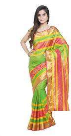 Checked Anaphe Silk kanchipuram sarees, Occasion : Bridal Wear, Casual Wear, Festival Wear, Party Wear