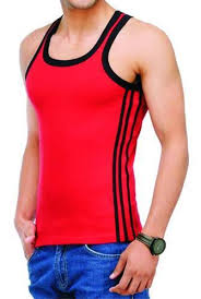 Plain Cotton Sports Wear Sando, Size : M, XL