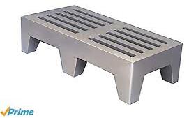 Rectangle Polished Dunnage Racks, Color : Metallic, Silver