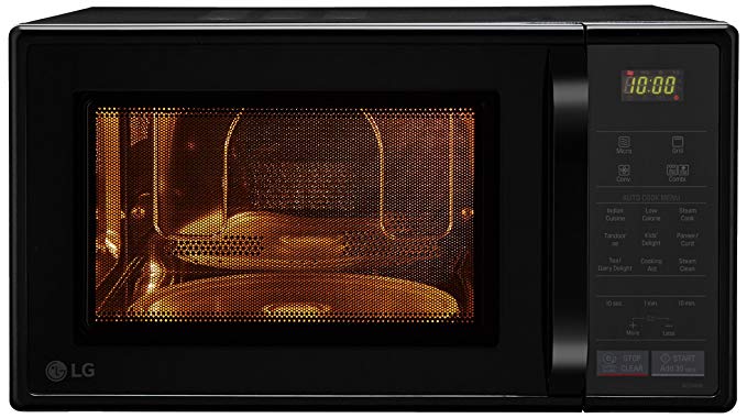 Manual Aluminium Electric Microwave Oven, for Bakery, Home, Hotels, Restaurant, Bottle Cooling, Feature : Auto Cut