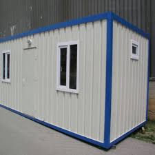 Non Polished Aluminium Portable Cabins, for Office, Feature : Easily Assembled, Eco Friendly, Fine Finishing