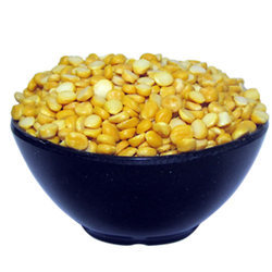 Organic Polished Chana Dal, Color : Yellow