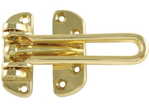 Polished Brass Door Guard, Certification : ISI Certified