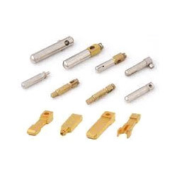Polished Brass Electrical Pin Connector, Feature : Corrosion Resistance