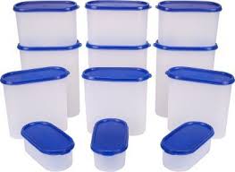 Rectangular Round Square plastic kitchen containers, for Food Storage, Pattern : Plain, Printed