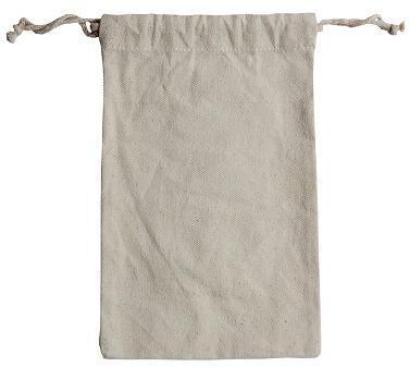 Plain Cotton Drawstring Bag, Size : Multisize
