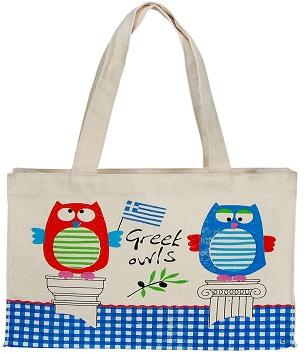 Rectangular Printed Canvas Bag, for Shopping, Feature : Durable, Light Weight, Moisture Proof