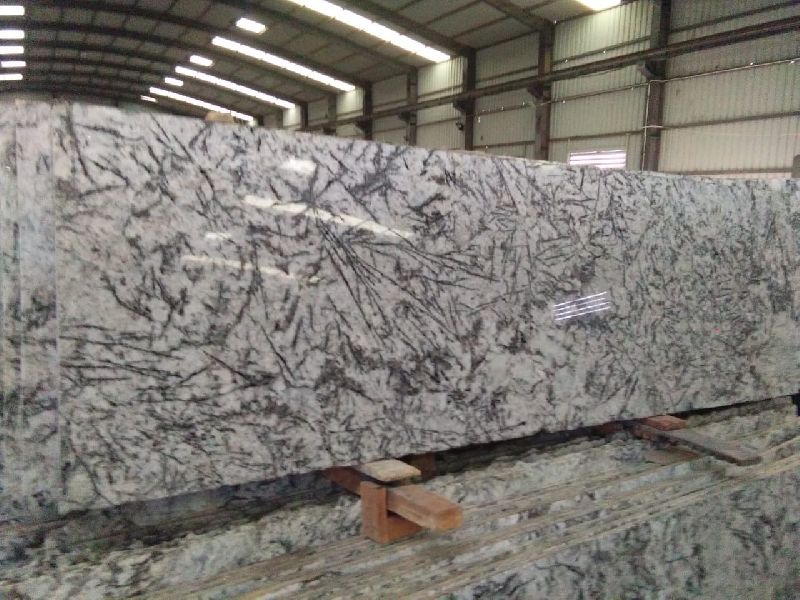 Alaska white granite, Pattern : Plain