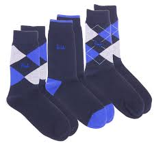 Checked Mens Cotton Socks, Size : L