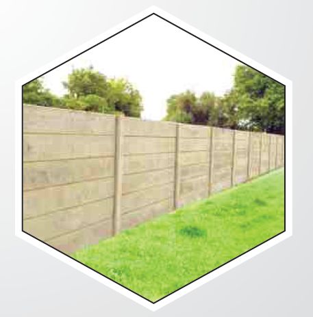 Polished RCC Folding Boundary Wall, for Construction, Size : Standard