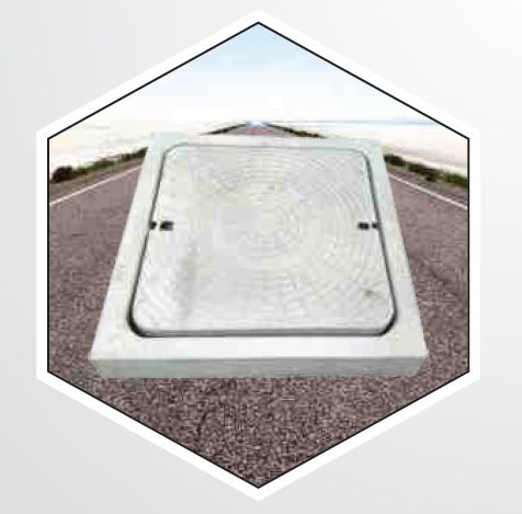 Rectangle Manhole Frame & Cover, for Construction, Feature : Highly Durable, Perfect Shape, Rust Resistance