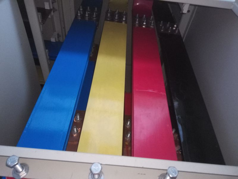 Power Coated Busbar System, for Industrial, Feature : High Quality, High Tensile
