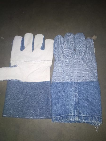 Leather Jeans Gloves