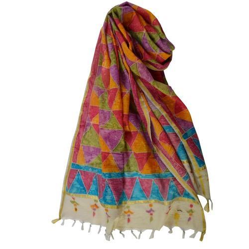 Printed cotton dupatta, Feature : Anti-Wrinkle, Easily Washable, Impeccable Finish, Shrink Resistance