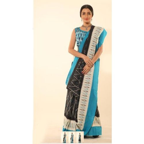 Traditional Cotton Hand Block Printed Saree, Saree Length : 5.5 m (separate blouse piece)