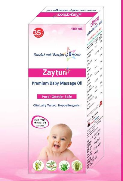 Zaytun Baby Massage Oil